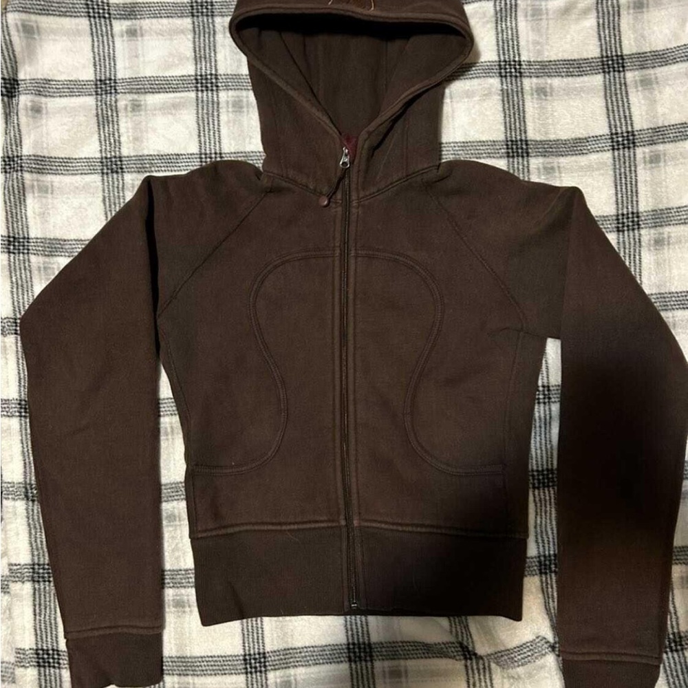 Vintage Brown Lululemon Hoodie